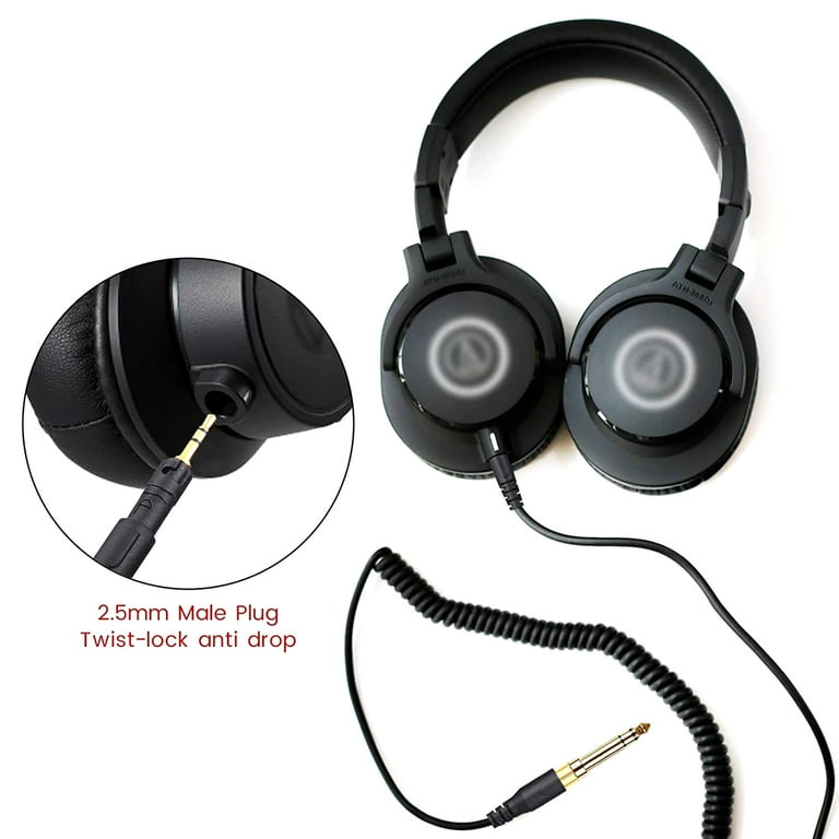 WINDLAND Upgrade Portable Headphone Cable for ATH M50X M40X