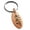 Rose, variant on Stainless Steel Reiki Dai Ko Myo Master Engraved Small Oval Charm Keychain Keyring
