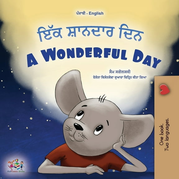 Punjabi Gurmukhi English Bilingual Colle A Wonderful Day (Punjabi Gurmukhi English Bilingual Book for Kids), (Paperback)