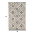 thumbnail image 5 of Freya 8 x 10 Area Rug, Artistic Diamond Pattern, Handwoven Natural Jute - Saltoro Sherpi, 5 of 5