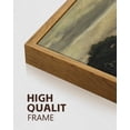 thumbnail image 3 of Drsoum Vintage Landscape Wall Art Rustic Farmhouse and French Country Decor for Home Office Kitchen Dining Room Hallway Bedroom 8x10in Natural Framed, 3 of 6