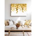 thumbnail image 4 of Yellow Botanical Wall Art for Living Room,Canvas Picture Wall Decor for Bathroom Bedroom,Watercolor Spring Eucalyptus Leaves Painting Artwork for Office Kitchen Hallway Dining Room Home Decor 16"x20", 4 of 8