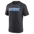 thumbnail image 2 of Men's Charcoal Kentucky Wildcats Shadow Fill Tri-Blend T-Shirt, 2 of 3
