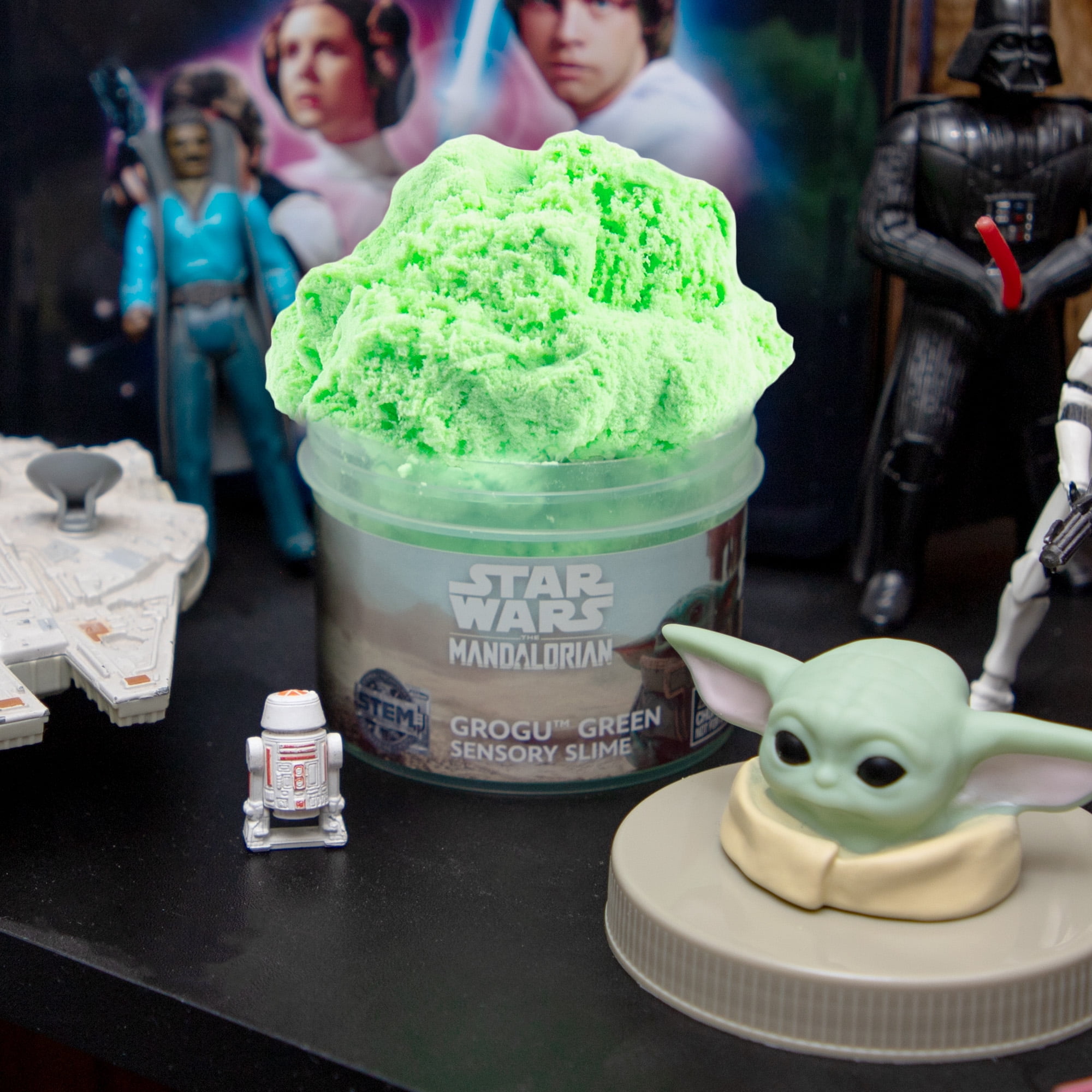 STAR WARS™ 2Pack Sensory Slime, Grogu & Darth Vader  (图4) STAR WARS™ 2Pack Sensory Slime, Grogu & Darth Vader  (图4)