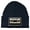 Navy, variant on Gravity Threads Rad Mix Tape Patch Cuffed Beanie - Black