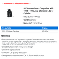 thumbnail image 2 of A/C Accumulator - Compatible with 1994 - 1996 Jeep Cherokee 4.0L 6-Cylinder 1995, 2 of 2