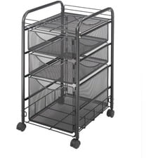 Safco SAF5213BL Chariot Mobile pour Dossiers