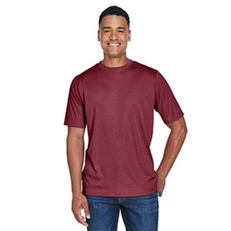 Men's Zone Sonic Heather Performance T-Shirt - SP MAROON HTHR - 4XL