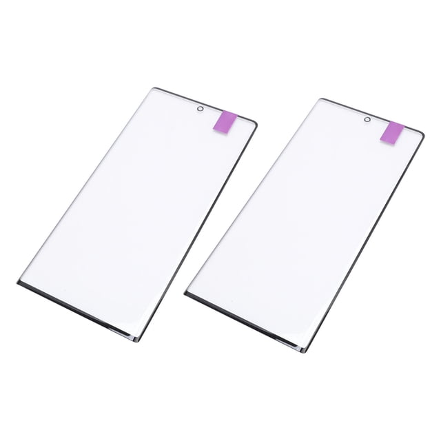 Pantalla Frontal Reemplazo de Vidrio, Kit de Herramientas de reparación entero de 2 pcs Pantalla de Vidrio de Lente Exterior Pre -Cortada Con Adhesivo OCA para nota 10
