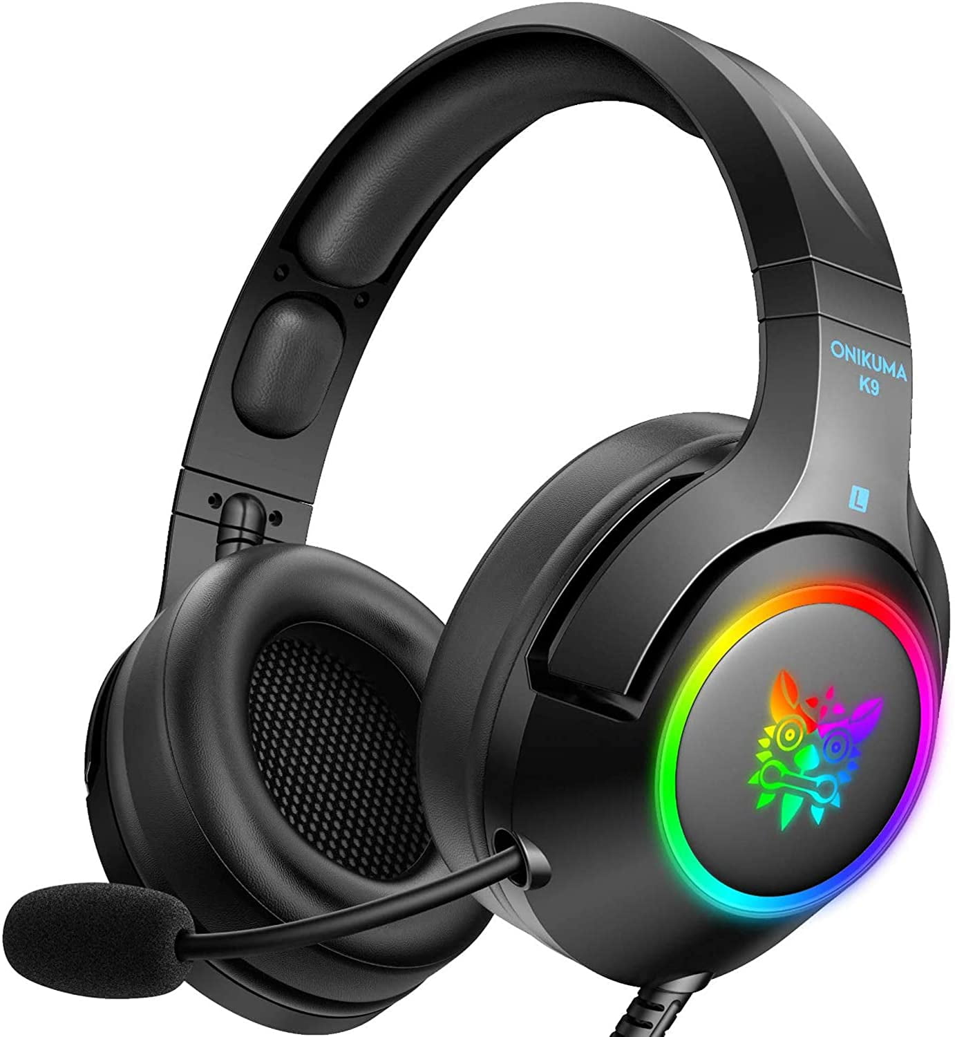 3.5mm Gaming Headset Stereo Sound Kopfhörer Mikrofon für Xbox One PS4 PC Laptop 