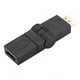 thumbnail image 4 of Convertidor adaptador HDMI macho a HDMI hembra ajustable con rotación de 360 grados, 4 of 9