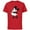 Red, variant on Disney Early Minnie Mouse - Short Sleeve Cotton T-Shirt for Adults - Customized-Athletic Heather