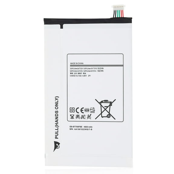 Replacement Battery EB-BT705FBE 4900mAh For Samsung Galaxy Tab S 8.4 (SM-T700/SM-T705)