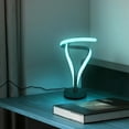 thumbnail image 5 of Modern LED Spiral Table Lamp Bedside Desk Light Bedroom Decor Curved Light, 5 of 17