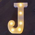 thumbnail image 1 of LED Marquee Letter Lights Sign, Light Up Alphabet Letter for Home Party Wedding Decoration J, 1 of 5