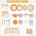 thumbnail image 3 of Juego de platos y platos de madera para niños Dreamon, 3 of 7