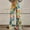 *Multicolor, variant on Women's High Waisted Wide Leg Jeans,Flower Printed Baggy Jeans ,Loose Boyfriend Denim Pants Beige,Womens Plus S