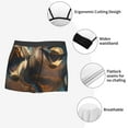 thumbnail image 3 of Hirioo Playful Dolphins Underwater for Men's Boxer Briefs Men Cotton Underwear Boxer Briefs Panties-XX-Large, 3 of 5