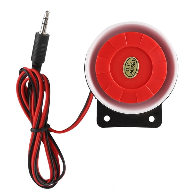 Indoor Ear Piercing Siren Mini Alarm Horn Home Security System