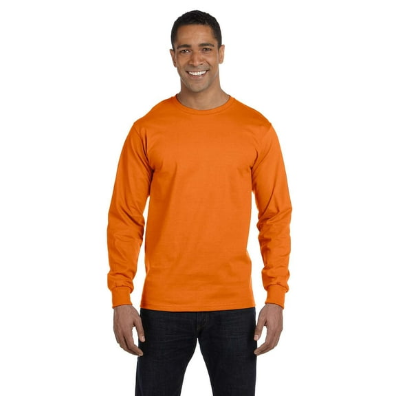 Hanes Adult 6.1 oz. Long-Sleeve Beefy-T - 5186