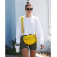 thumbnail image 2 of Pure Colour Crossbody Bag Bum Bag for Women,Spacious Wallets Purses Chest Belt Bum Bag,Oversized Bum Bag, 2 of 6