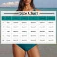 thumbnail image 3 of qucoqpe Womens Tankini Swimsuits Fashion Solid Color Two Piece Tummy Control Bathing Suits Vacation Beach Swimwear, 3 of 7