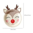 thumbnail image 2 of Grrvtrz Christmas Party Decoration Supplies Disposable Paper Plates Father Christmas Dinner Plates Deer Plates Party Home Decoration Plates,Decoration Supplies,Home Decor, 2 of 5