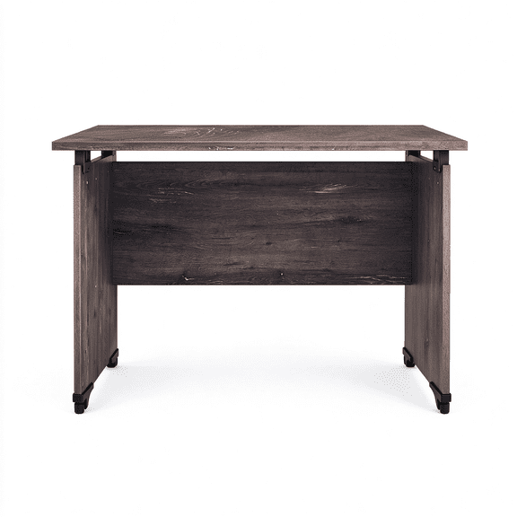 Urban Farmhouse Composite Wood Writing Desk, Rustic Gray