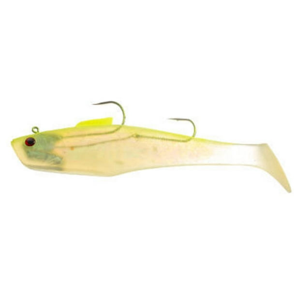 Tsunami Pro Swim Shad Double Hook Holographic Swim Bait [9"] Walmart