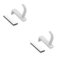 thumbnail image 1 of Monstrate Rejilla para auriculares Soporte de pared para auriculares de plástico Soporte para auriculares con pantalla para PC Soporte adhesivo para Type5 NO5, 1 of 6