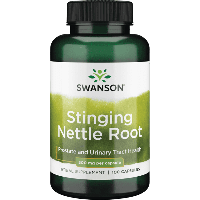 Swanson Stinging Nettle Root Capsules, 500 mg, 100 Count.