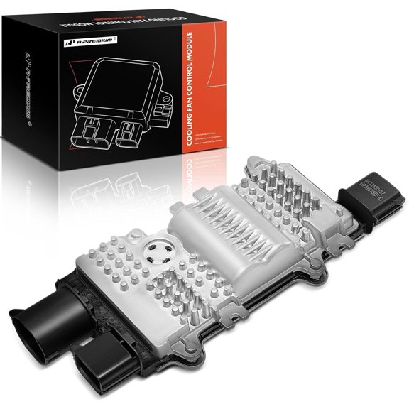 A-Premium Engine Cooling Fan Control Module Compatible with Ford & Chevrolet Models - Fusion 2006-2020, Taurus 1986-2019, Flex 2009-2019, Taurus 1986-2019, Captiva Sport 2008-2015, Replace # 01247391