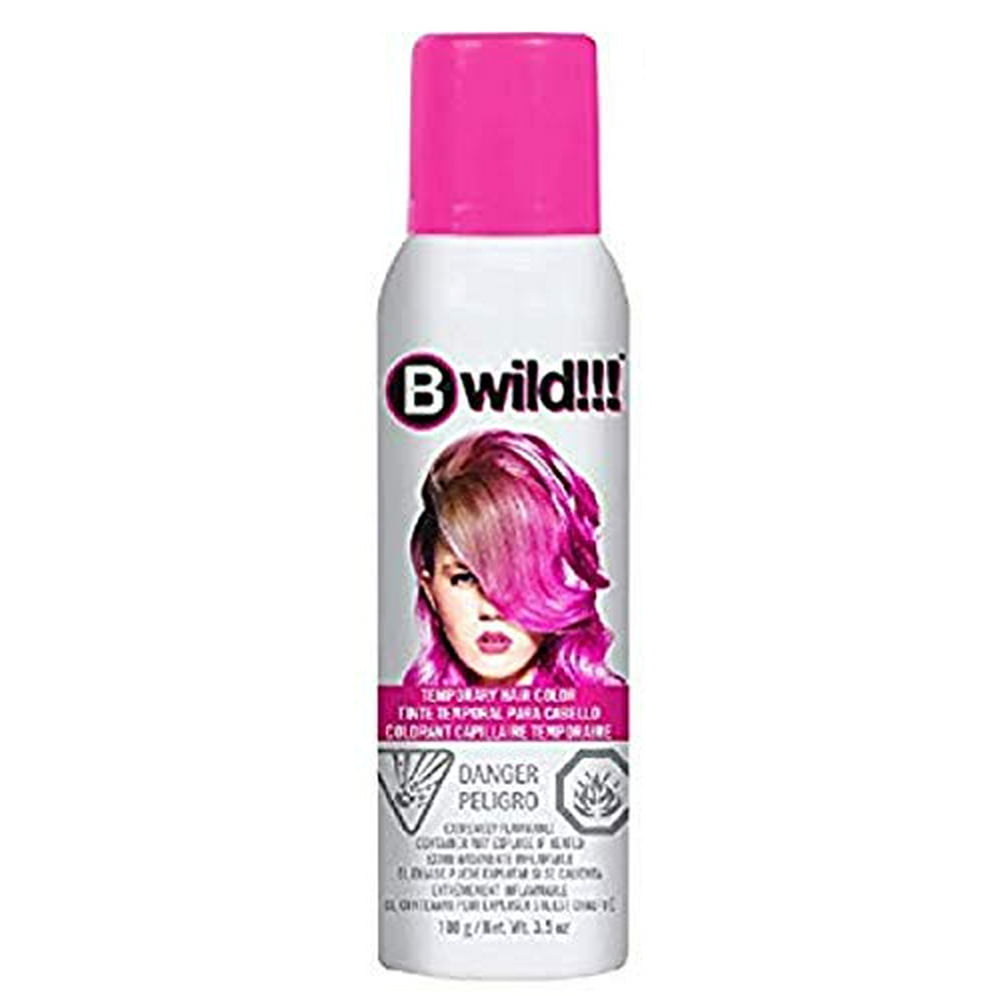 Jerome Russell B WILD Temporary Hair Color Aerosol Spray, Vibrant Chalk