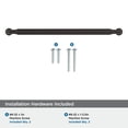 thumbnail image 4 of Amerock Coble 10-1/16 inch (256mm) Center-to-Center Oil-Rubbed Bronze Cabinet Pull, 4 of 6