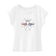 thumbnail image 1 of Camiseta de verano para mujer, ropa de calle, Tops de verano para vacaciones, regalo del Día de San Valentín SG, 1 of 7