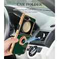 thumbnail image 5 of Compatible for Samsung Galaxy Z Flip 5 Case with Ring Holder Kickstand [with Magnetic] Soft TPU Shockproof Electroplated Protective Phone Case for Galaxy Z Flip 5 Green, 5 of 12
