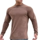 thumbnail image 2 of pstuiky camisas de manga larga para hombre, Blusas casuales de manga larga con cuello redondo y color liso para hombre salir tops xxxl, 2 of 5