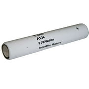 Exell A136 Alkaline 9V 600mAh Battery Compatible with 6LR50, EN136A, PC136A