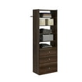 Easy Track Premium Tower Closet Organizer with Shelves & Drawers