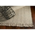 thumbnail image 4 of 5'x8' Oatmeal Beige Hand Woven Houndstooth Indoor Area Rug, 4 of 6
