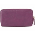 thumbnail image 3 of Joe's Women Zip Around Clutch Wallet Tassles - Bronco Purple, 3 of 3