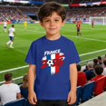 thumbnail image 2 of YunPes 2026 France Football Fan Shirt for Unisex Summer Crewneck Print T-shirt Boys & Girls Supporter Short Sleeve Tops, 2 of 4