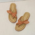 OAVQHLG3B Women's Slippers Summer Flip Flops Flats Beach Shoes Sandals ...