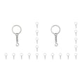 thumbnail image 3 of sweethay Llaveros Hebilla a granel Guardianes largos y redondos Accesorios para hacer anillo plano Type2 NO2 sweethay CBP433179, 3 of 6