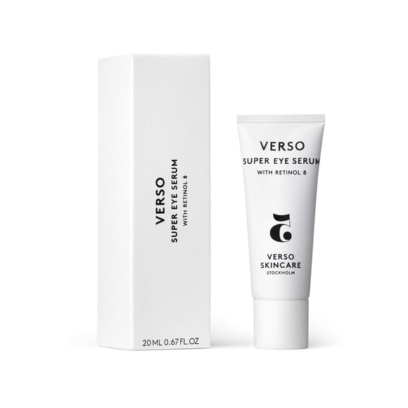 Verso Skin Care / Super Eye Serum / Sérum Régénérant pour Dessous des Yeux pour une Peau Jeune / Soin des Yeux Facile (0,67 fl oz)