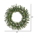 thumbnail image 2 of Vickerman 48in. Green 220 Tips Wreath, 2 of 3
