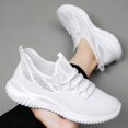 thumbnail image 5 of NOKIO Men's Running Shoes Lightweight Casual Sneakers Fashion Walking Tennis Shoes Breathable Knit Woven Mesh Sports Shoes 𝖫a𝖼e Up Workout Shoes for Back to College, 5 of 9