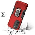 thumbnail image 6 of For Apple iPhone 12 Pro Max Hybrid Cases with Magnetic Ring Holder Stand Kickstand Heavy Duty Rugged Drop Shockproof Cover ,Xpm Phone Case [ Red ], 6 of 7