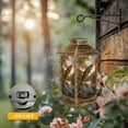 thumbnail image 6 of Solar Lantern trout Leaping from Creek Dramatic Lighting Garden Hanging Lantern Waterproof Solar Powered Lighting Outdoor Lamp for Deck Yard Camping Patio Decor, 6 of 7