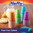 thumbnail image 6 of Party On Disposable Plastic Cups, Assorted, 16 Ounce, 100 Count, 6 of 6